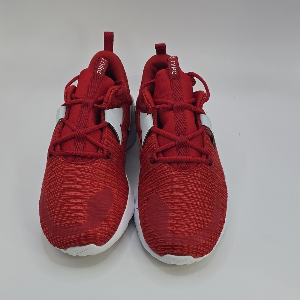 Nike Renew‎ Arena Shoes Mens Size 10.5 Red White Running Sneakers AJ5903-600 - Picture 2 of 7
